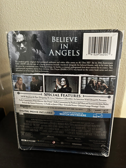 [Nuevo]The Crow (El Cuervo) 4K Steelbok + Código Digital