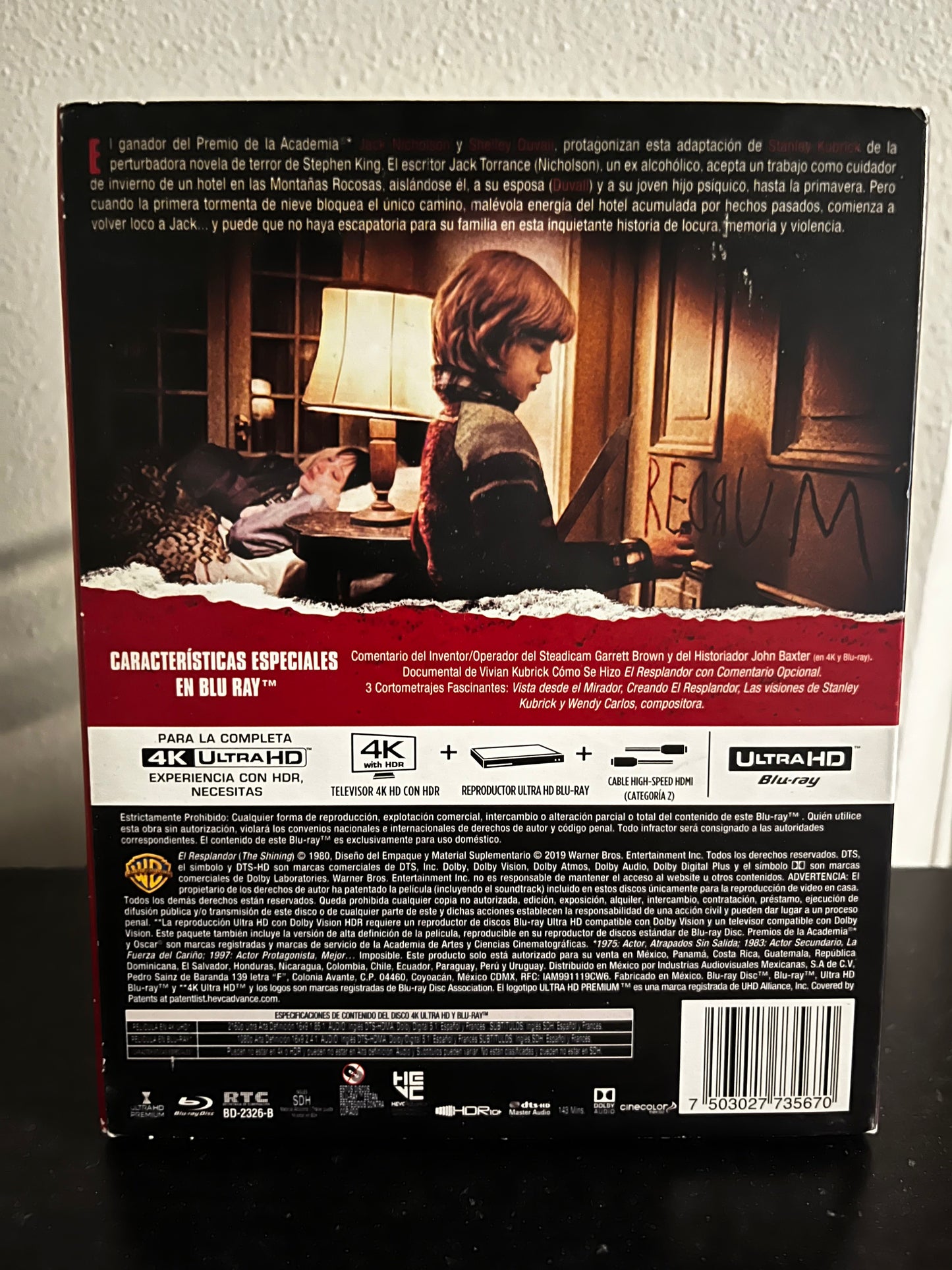 [Usado]The Shinning (El Resplandor) Película 4K
