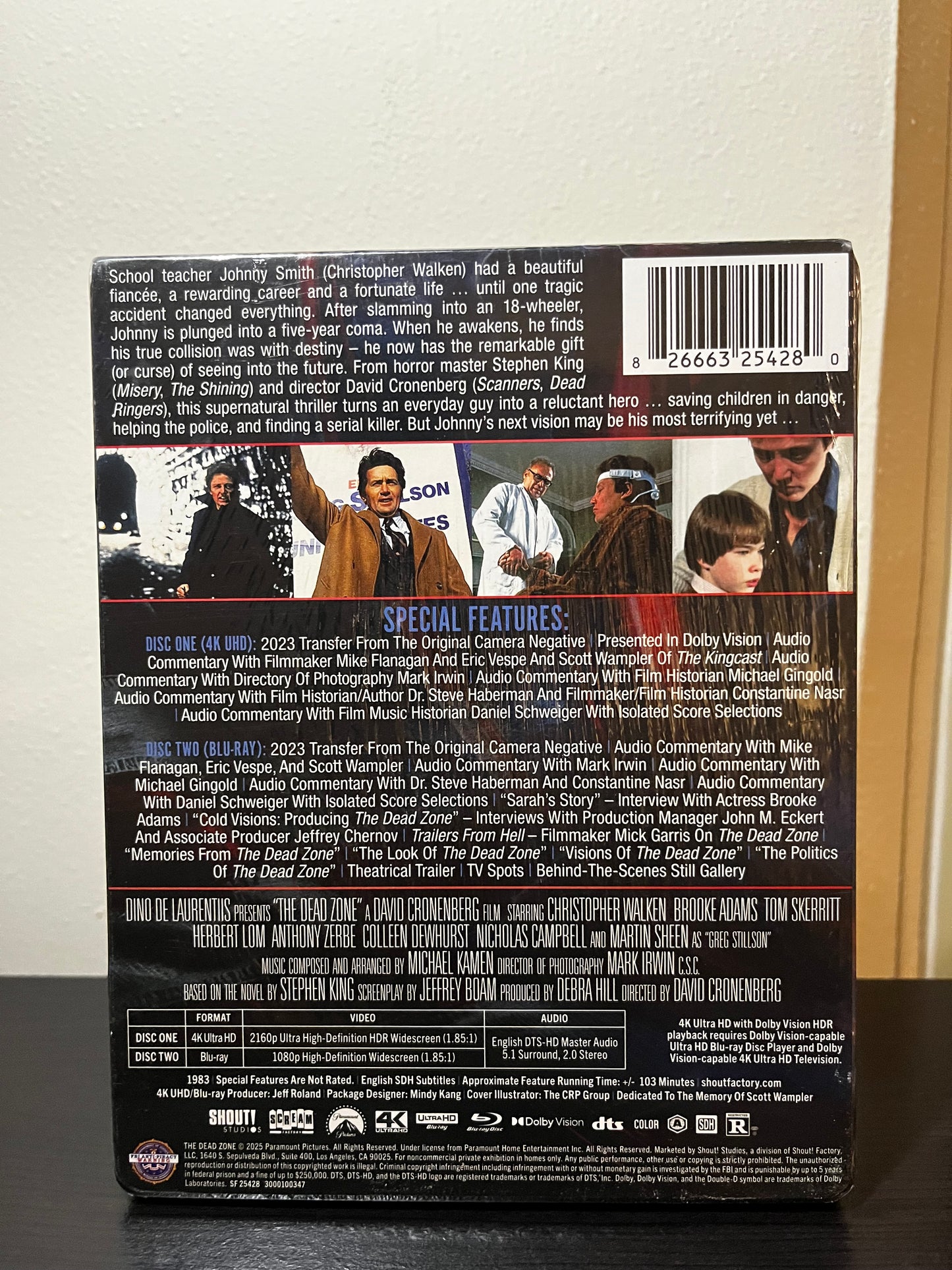 [Nuevo] The Dead Zone 4K Steekbook + Blu-ray