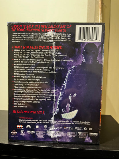 [Nuevo] Friday the 13th Deluxe Collection Blu-ray