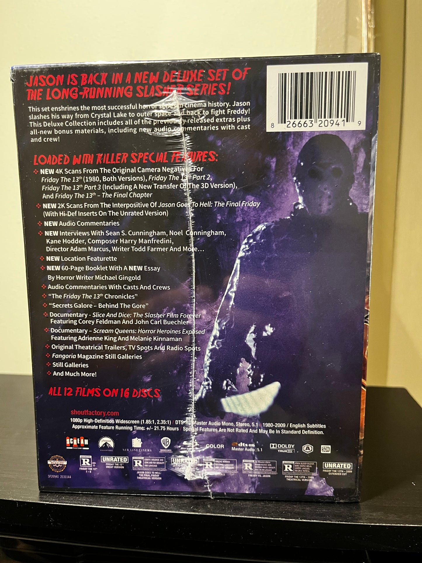 [Nuevo] Friday the 13th Deluxe Collection Blu-ray