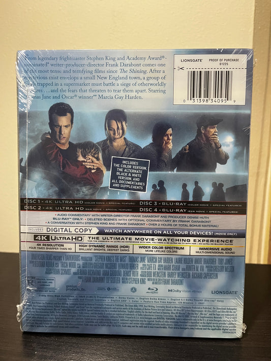 [Nuevo] The Mist 4K Steelbook + Blu-ray