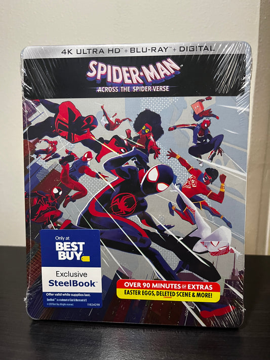 [Nuevo] Spiderman Across The Spiderverse 4K Steelbook + Blu-ray