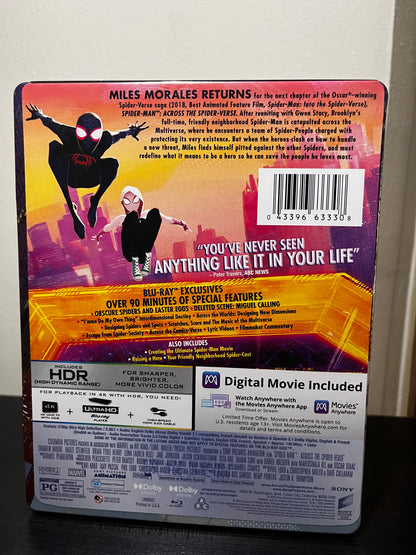 [Nuevo] Spiderman Across The Spiderverse 4K Steelbook + Blu-ray
