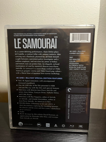 [Nuevo] Le Samurai 4K Película Criterion + Blu-ray