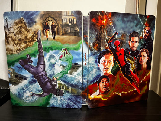 [Usado] Spider-Man: Far from Home 4K Steelbook + Blu-ray