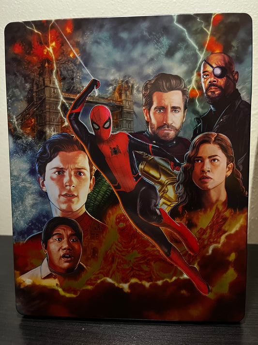 [Usado] Spider-Man: Far from Home 4K Steelbook + Blu-ray