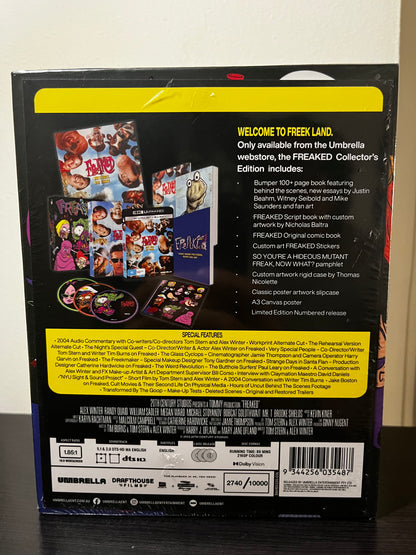 [Nuevo] Freaked (1993) Película 4K + 2 Blu-ray Edición de Colección