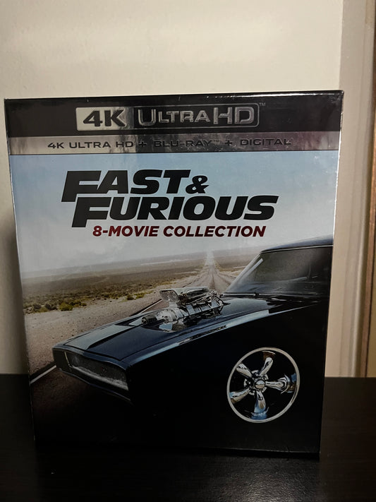 [Nuevo] Fast & Furious Colección 8 Películas 4K