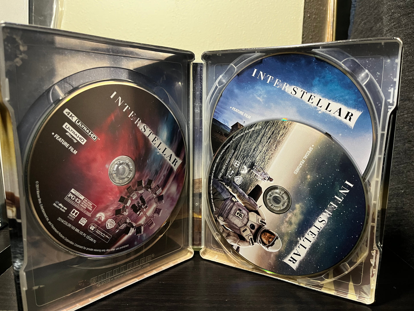 [Usado] Interstellar Película 4K Steelbook