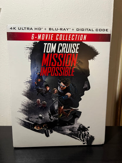 [Nuevo] Mission: Impossible Colección 6 Películas 4K y Blu-ray