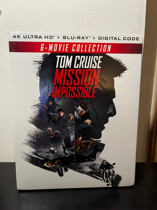 [Nuevo] Mission: Impossible Colección 6 Películas 4K y Blu-ray