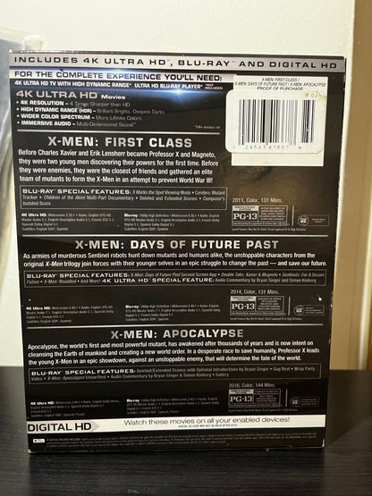 [Usado] X-Men Trilogía Películas 4K