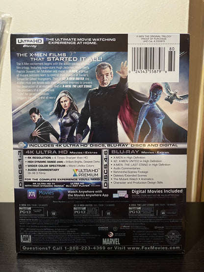 [Nuevo] X-Men Trilogía Películas 4K