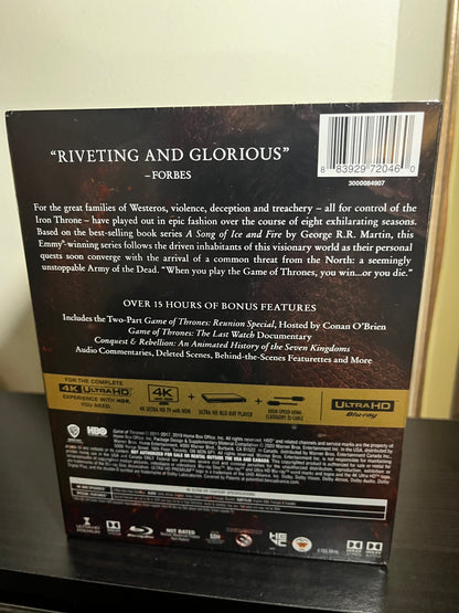[Nuevo] Game of Thrones: La colección completa 4K