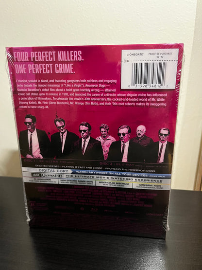 [Nuevo] Reservoir Dogs Steelbook 4K Lionsgate Limited