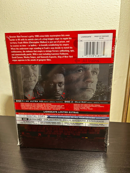 [Nuevo] King of New York 4K Steelbook + Blu-ray