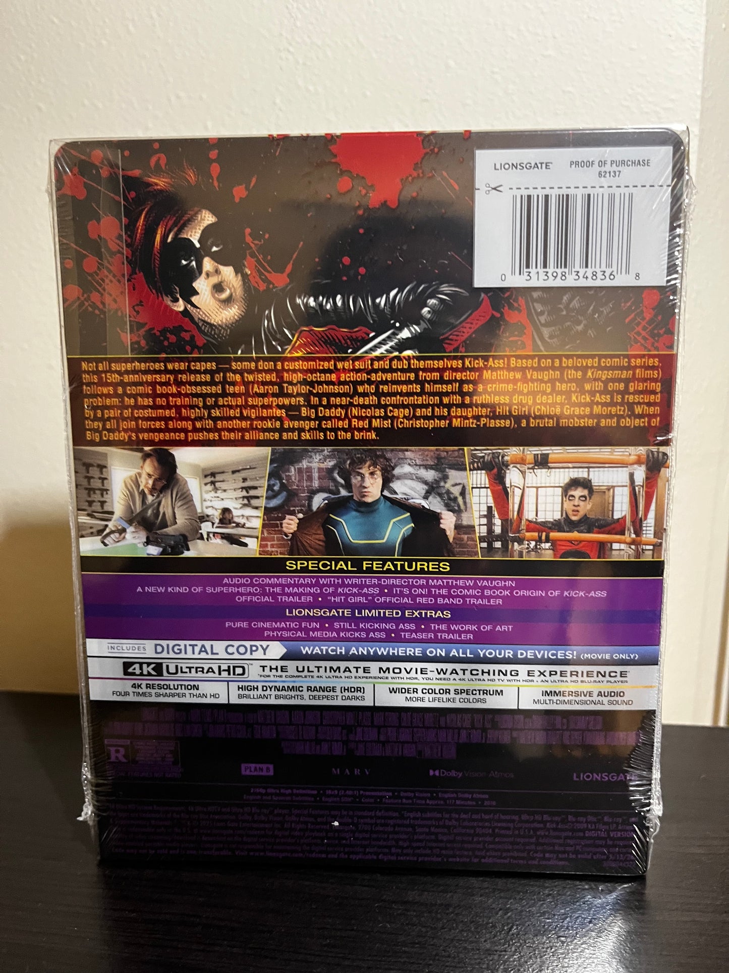 [Nuevo] Kick-Ass 4K SteelBook - Edición Unmasked