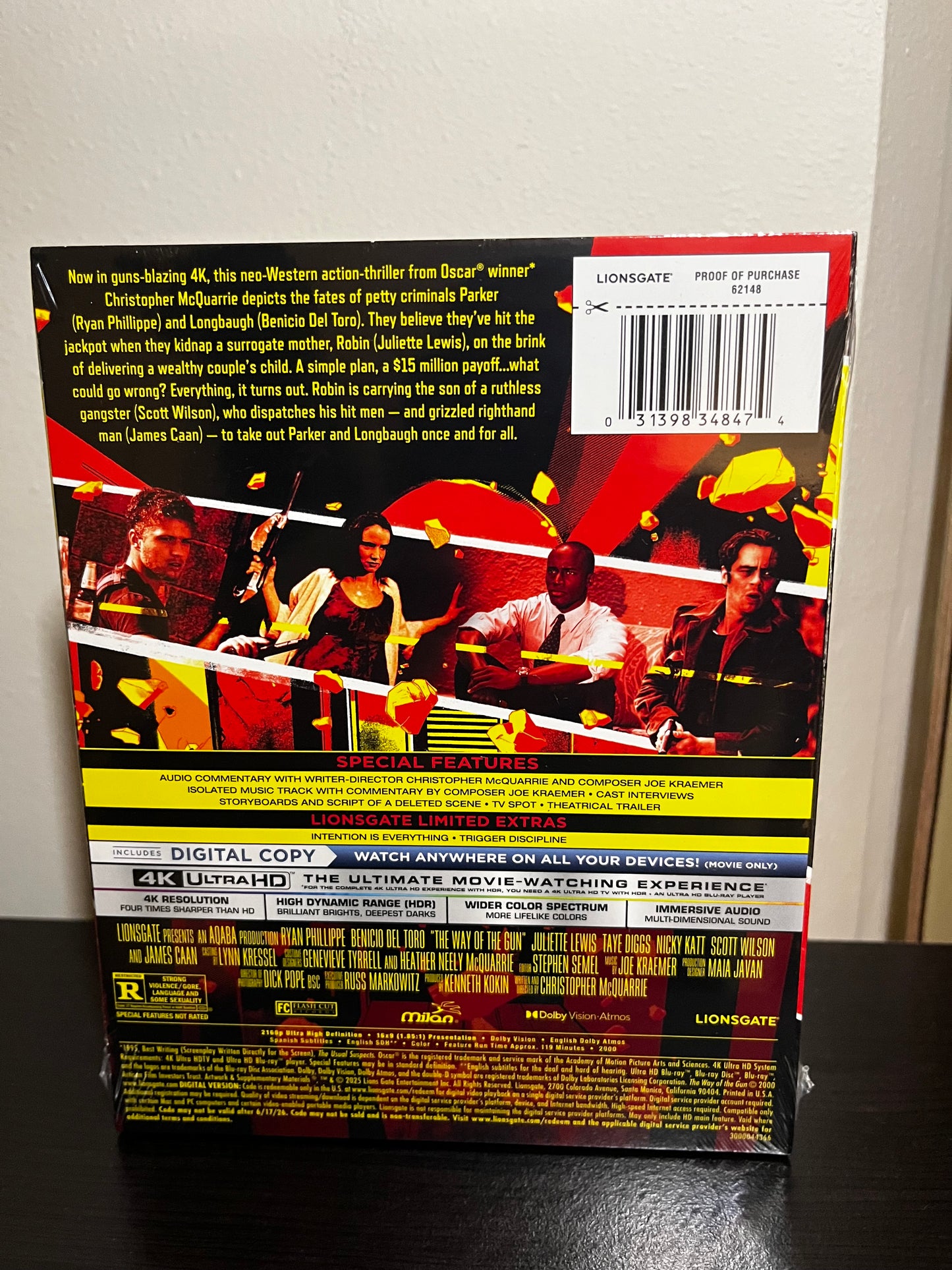 [Nuevo] The Way of the Gun 4K Lenticular SteelBook