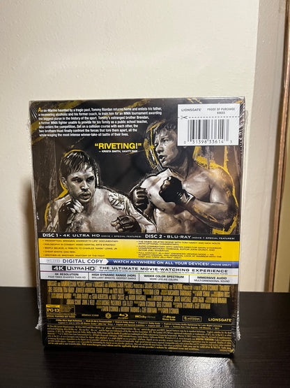 [Nuevo] Warrior Película 4K SteelBook + Blu-ray