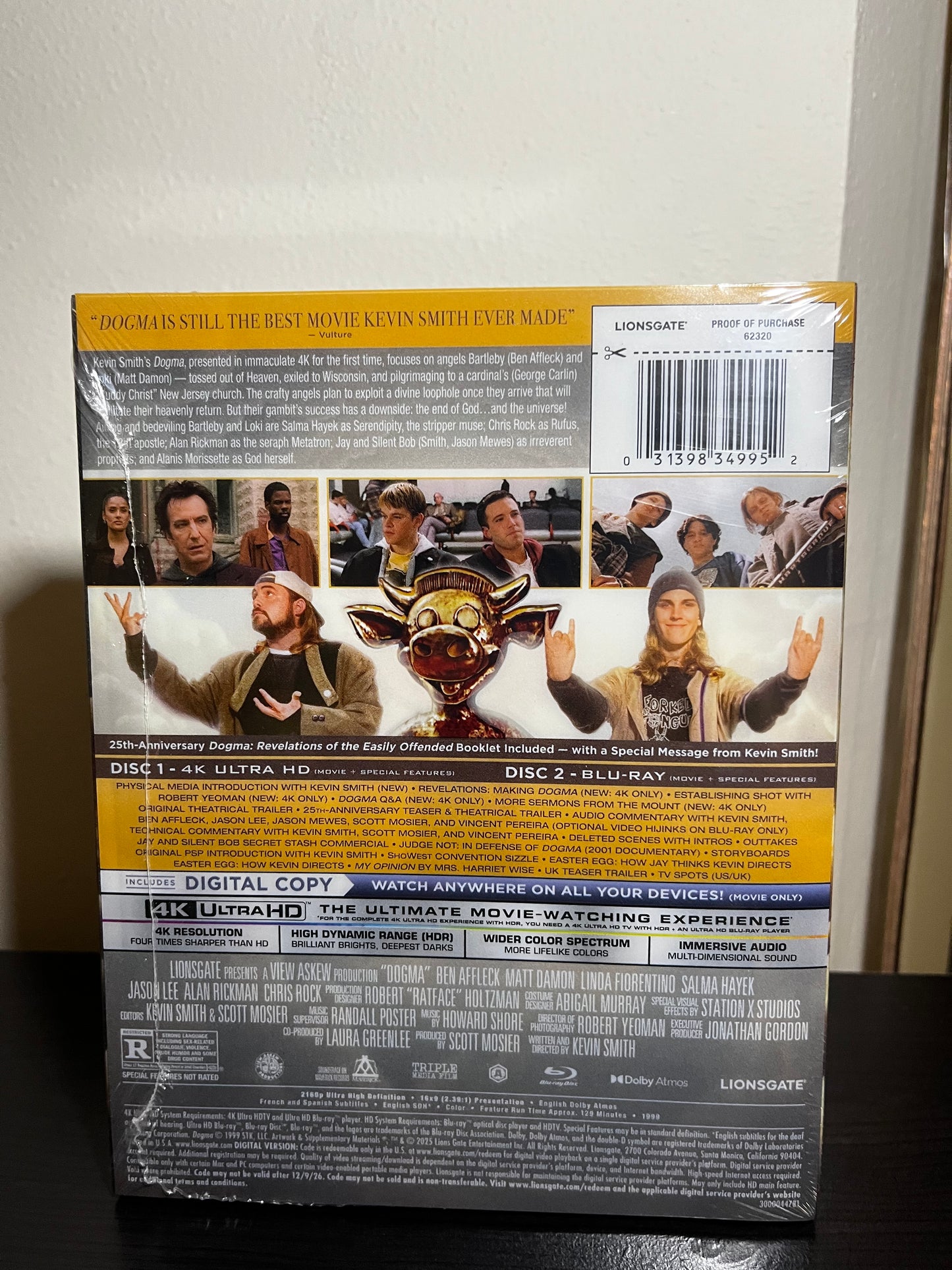 [Nuevo] Dogma 4K Steelbook Lionsgate Limited