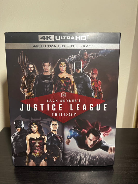 [Nuevo] Justice League Trilogía 4K Ultra HD + Blu-ray