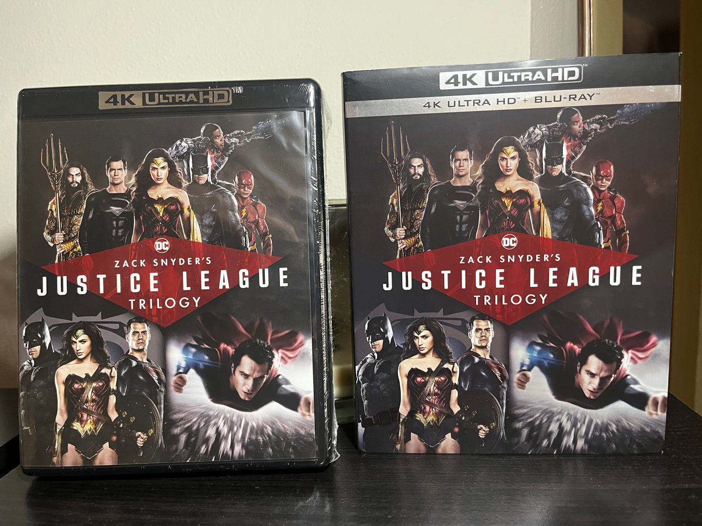 [Nuevo] Justice League Trilogía 4K Ultra HD + Blu-ray