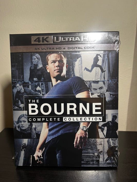 [Nuevo] Bourne Colección Completa Películas 4K