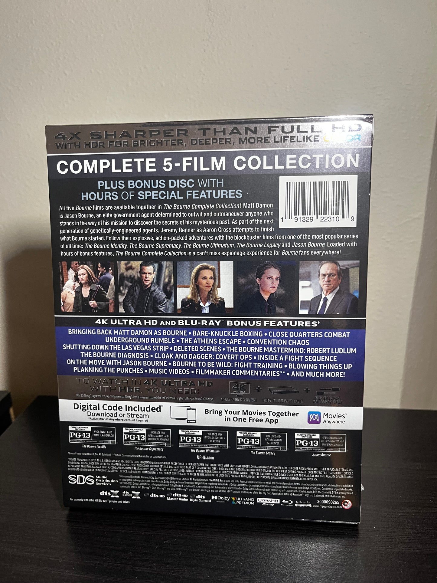 [Nuevo] Bourne Colección Completa Películas 4K