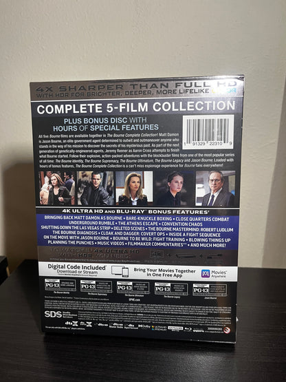 [Nuevo] Bourne Colección Completa Películas 4K