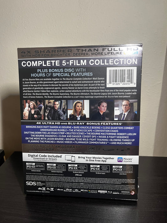 [Nuevo] Bourne Colección Completa Películas 4K