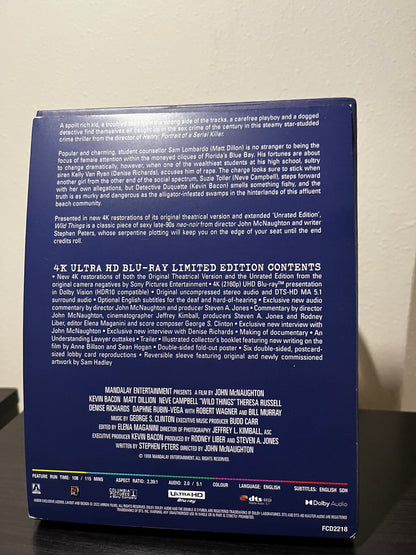 [Usado] Wild Things Película 4K - Import - Out Of Print