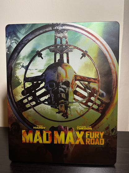 [Usado] Mad Max Fury Road Edición Limitada 4K Steelbook + Blu-ray