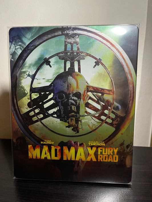 [Usado] Mad Max Fury Road Edición Limitada 4K Steelbook + Blu-ray