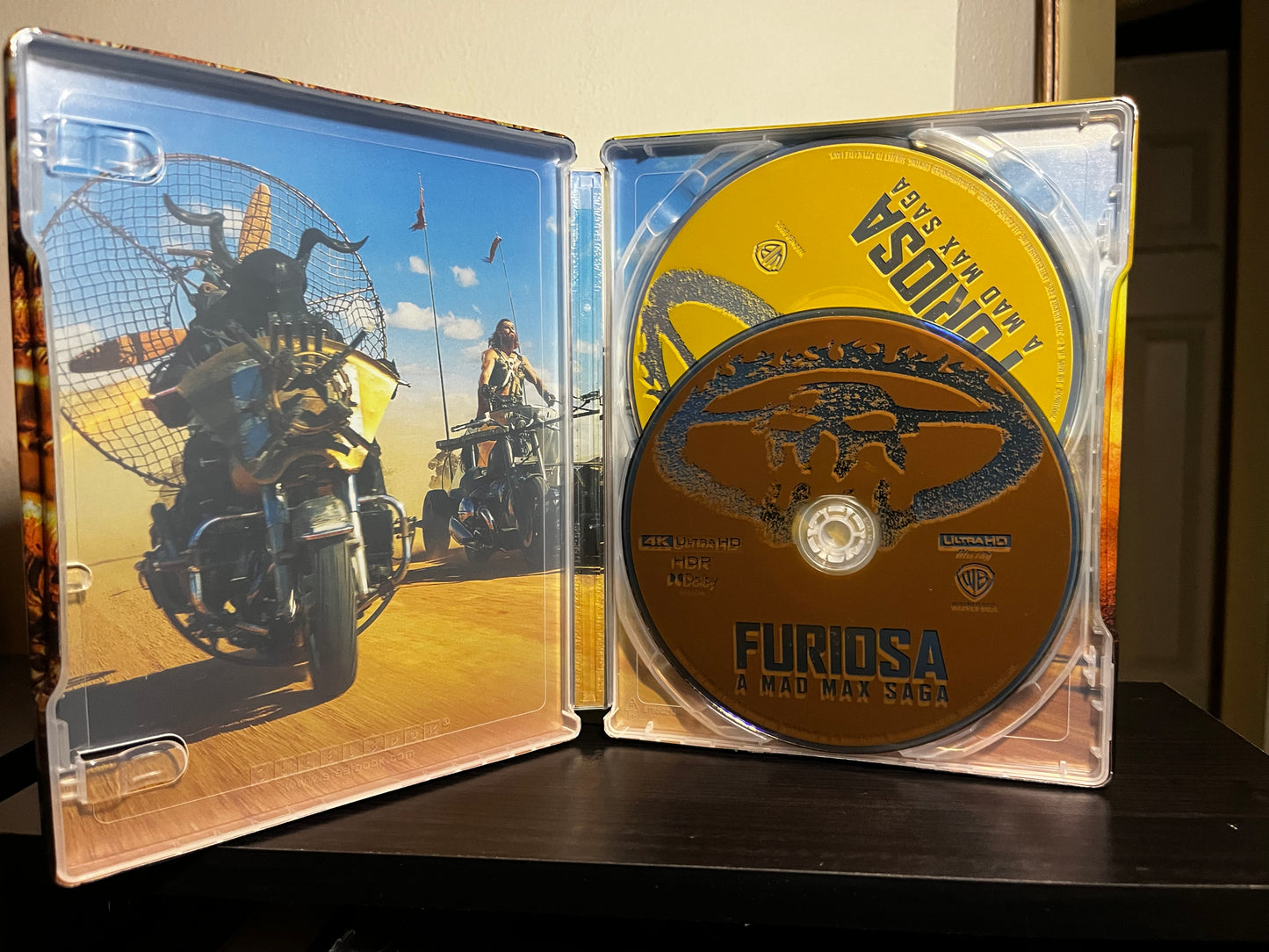 [Usado] Furiosa a Mad Max Saga Steelbook 4K + Blu-ray