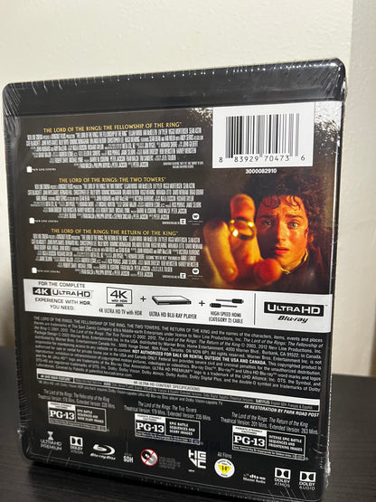 [Nuevo] Lord of the Rings Trílogia Películas 4K