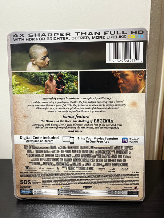[Nuevo] Bugonia Película 4K Steelbook + Blu-ray + Código Digital