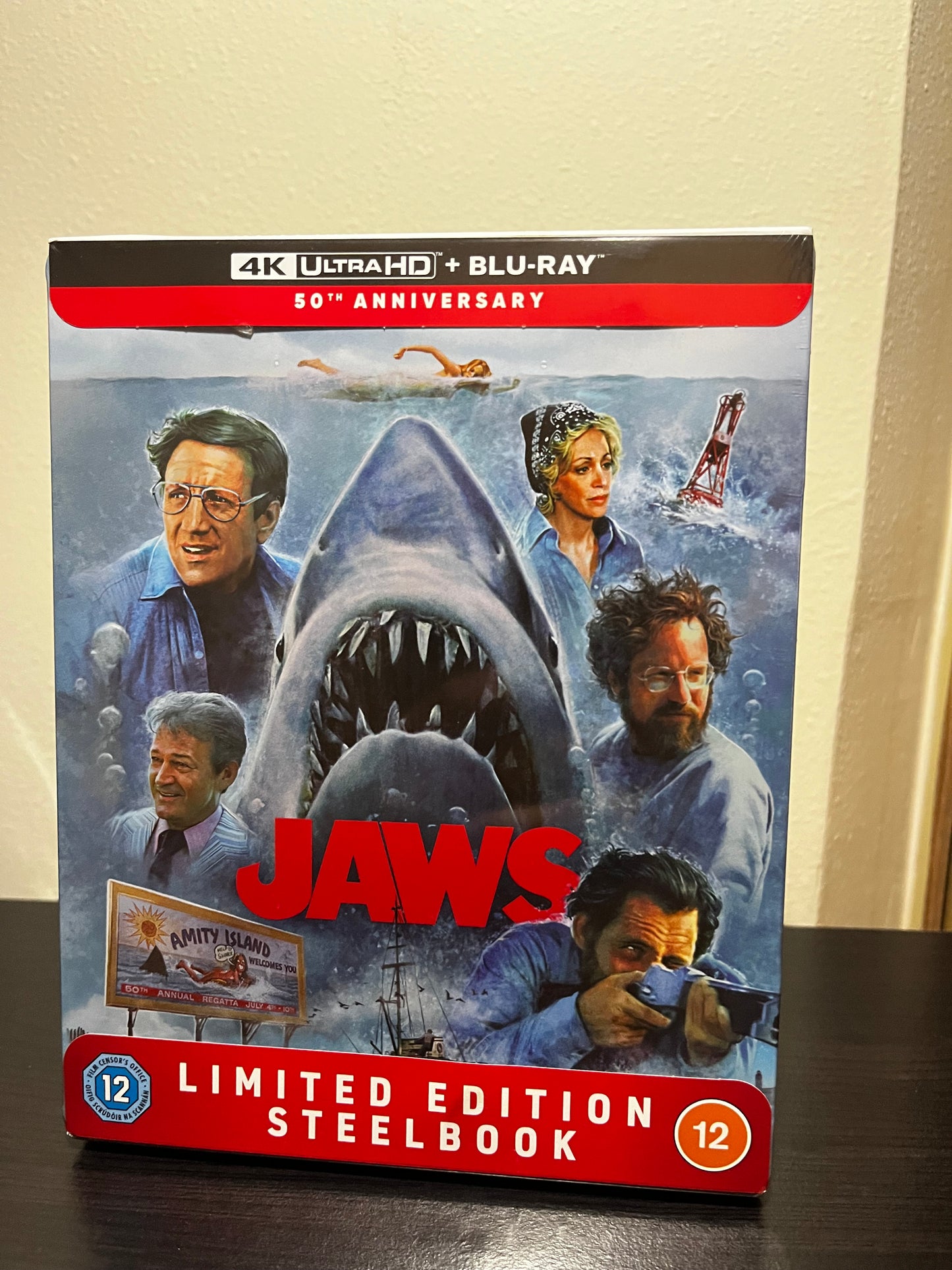 [Nuevo] Jaws Steelbook 4K Edición Limitada 50 Aniversario + Blu-ray