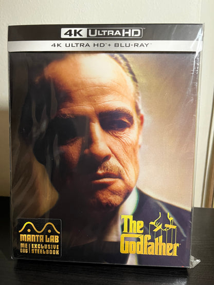[Nuevo] The Godfather Steelbook 4K UHD + Blu-Ray Manta Lab #86
