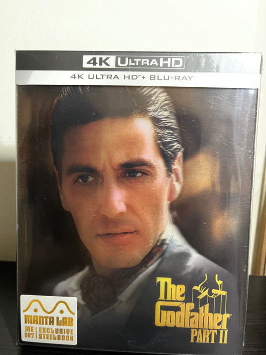 [Nuevo] The Godfather Part II Steelbook 4K + Blu-Ray Manta Lab #87
