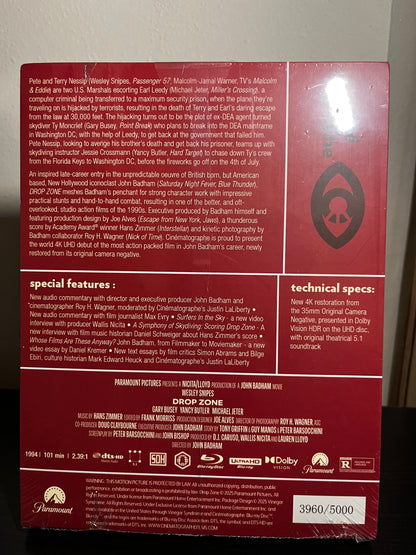 [Nuevo] Drop Zone Película 4K Edición Limitada + Blu-ray