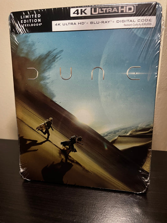 [Nuevo] Dune Part 1 Steelbook 4K Edición Limitada + Blu-ray + Código Digital