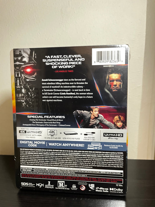 [Nuevo] The Terminator 4K Steelbook + Código Digital