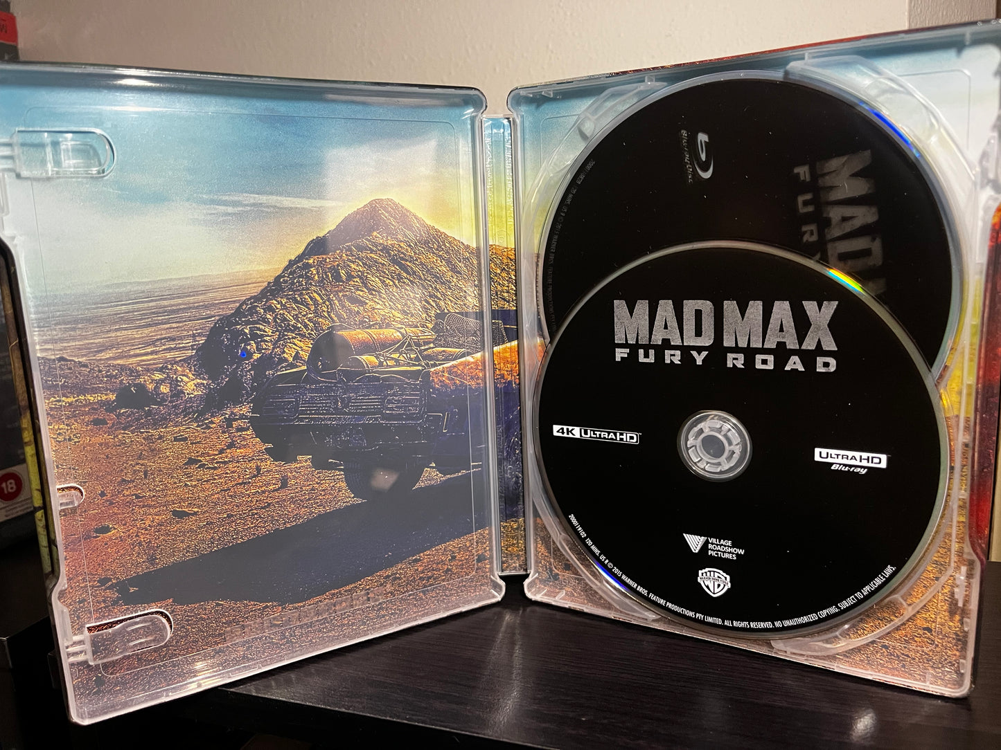 [Usado] Madmax Fury Road 4K Steelbook + Blu-ray