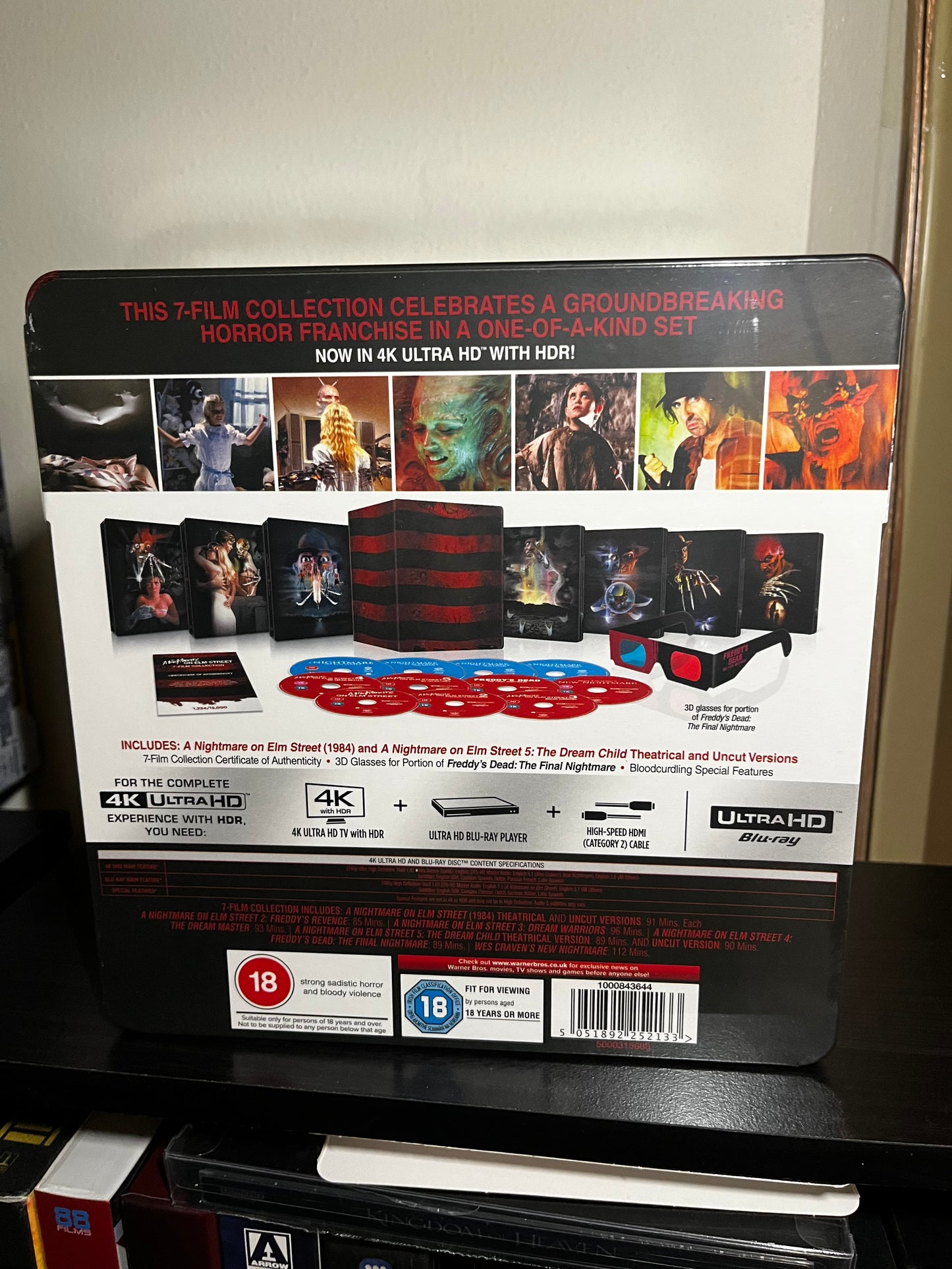[Nuevo] A Nightmare on Elm Street Colección Set 4K