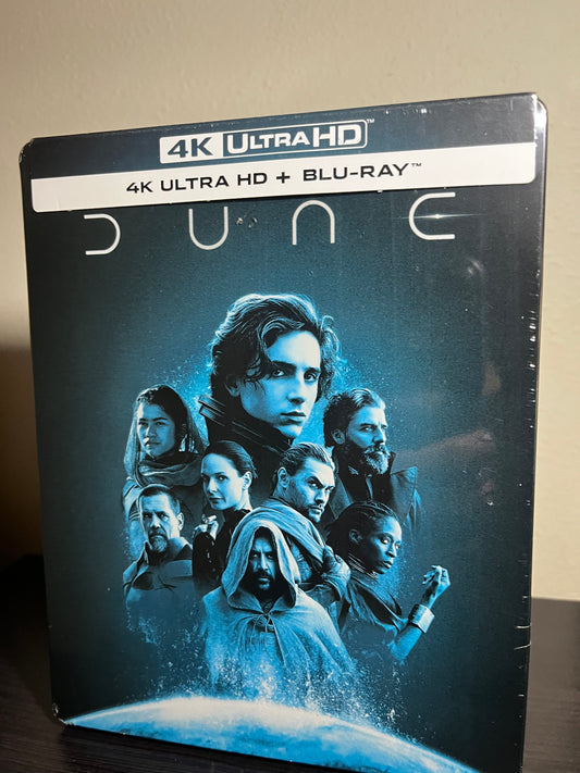 [Nuevo] Dune Part 1 Steelbook 4K Edición Glow In The Dark + Blu-ray