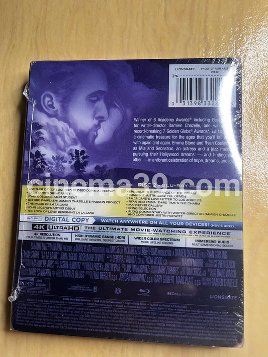 La La Land Steelbook 4K + Blu-ray *Leer nota