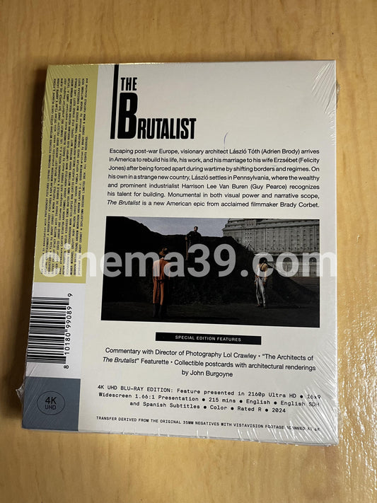 The Brutalist A24 Película 4K