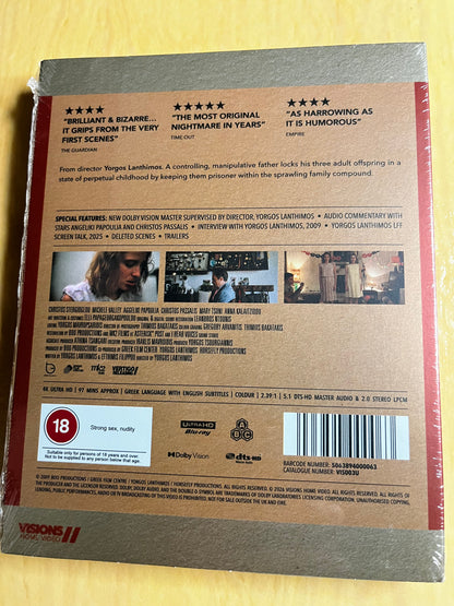 Dogtooth Película 4K con Slip
