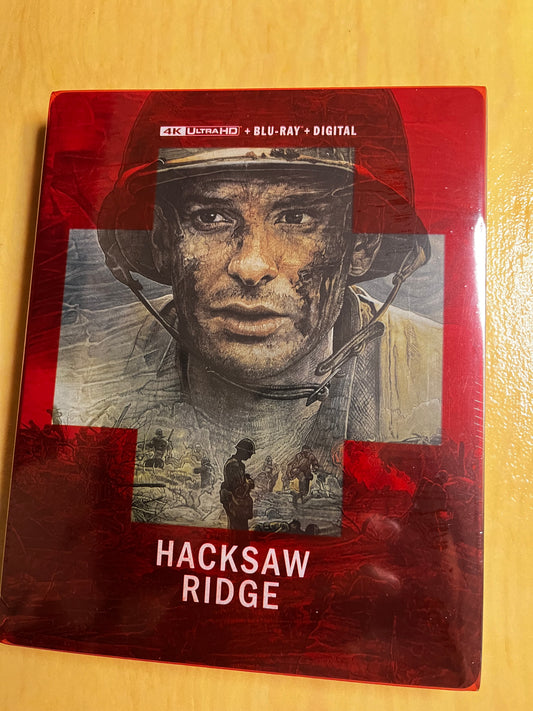 Hacksaw Ridge Steelbook 4K + Blu-ray Lionsgate Limited